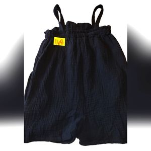 NWT Free assembly ruffle top romper